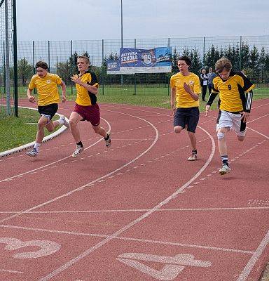 Grafika 7: Gminne Igrzyska Młodzieży Szkolnej w Lekkoatletyce