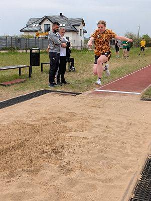 Grafika 15: Gminne Igrzyska Młodzieży Szkolnej w Lekkoatletyce