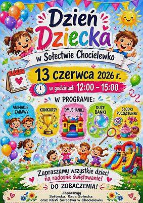 Grafika 7: Mnóstwo atrakcji i uśmiechu - świętujemy Dzień Dziecka w Gminie Nowa Wieś Lęborska!