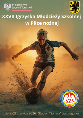 Finał wojewódzki w piłce nożnej dziewcząt w Garczegorzu grafika