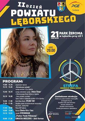 SPĘDŹMY TEN DZIEŃ RAZEM! Zapraszamy na II Dzień Powiatu Lęborskiego! grafika